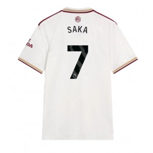 Fotbalové Dres Arsenal Bukayo Saka #7 Třetí Oblečení 2025-26 Krátký Rukáv